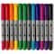 6 Pack: 24 ct. (144 total) Dual Tip Permanent Markers by Artist&#x27;s Loft&#x2122;